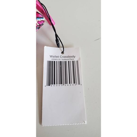 VERA BRADLEY Women's Wallet Crossbody in Sunburst Floral - Picture 6 of 6